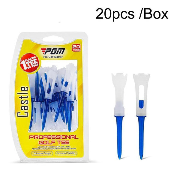 NNEDSZ 20-Pack Golf Ball Tee Holder For Competition - 83Mm Spike Balls - Blue