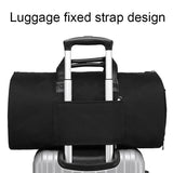 NNEDSZ Shoe Compartment Travel Suit Bag - Compact & Organized - Dark Grey