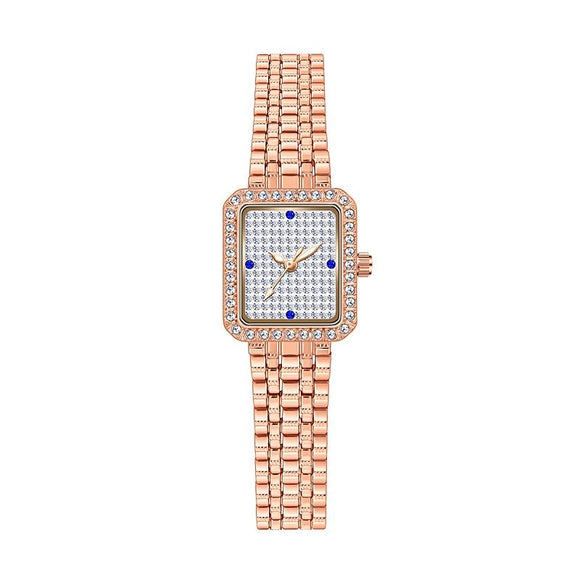 NNEDSZ Stylish Diamond Women Alloy Watch Available - Rose Gold