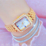 NNEDSZ Stylish Diamond Women Alloy Watch Available - Rose Gold