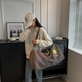 NNEDSZ Travel Crossbody Bag - Perfect for Outdoors - Coffee