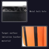 NNEDSZ Thickened Square Boxing Wall Target - Magic Stickers - 40X40X10 - Orange Black