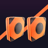NNEDSZ Thickened Square Boxing Wall Target - Magic Stickers - 40X40X10 - Orange Black