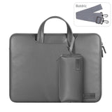 NNEDSZ 15 Inch Waterproof Laptop Bag with Power Pack and Inner Pouch - Black