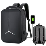 NNEDSZ Waterproof Business Laptop Backpack with Usb Port - Multifunctional - Dark Gray - 17 Inch