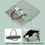 NNEDSZ 13-13.3 Inch Laptop Bag Crossbody Briefcase in Oxford Cloth - Blue - 14 - 14.6 Inch