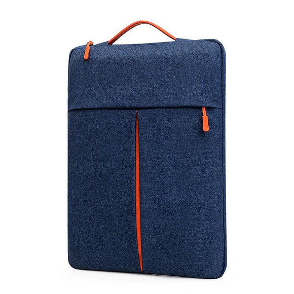 NNEDSZ Travel Laptop Sleeve Bag - Portable Carry Case - Blue - 13-14 Inch