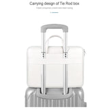 NNEDSZ 14.1-15.4 Inch Lightweight Printed Laptop Bag in Pu Material - Sheep Head