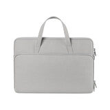 NNEDSZ 14.1-15.4 Inch Waterproof Laptop Bag - Durable and Stylish - Elegant Gray