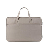 NNEDSZ 14.1-15.4 Inch Waterproof Laptop Bag - Durable and Stylish - Elegant Gray