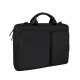 NNEDSZ Detachable Shoulder Strap Laptop Bag - 14.1-15.4 Inch Thickened Polyester - Silver Gray