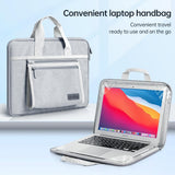 NNEDSZ Portable Oxford Laptop Bag - Durable Fabric - Black