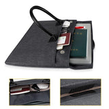 15.6 Inch Waterproof Laptop Case - Portable and Durable - Mysterious Black