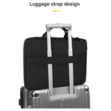NNEDSZ 15.6 Inch Detachable Shoulder Laptop Bag - Thickened Polyester - Silver Gray