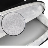 NNEDSZ 15.6 Inch Thickened Polyester Laptop Bag - Silver Gray