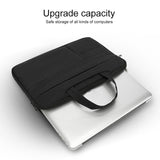 NNEDSZ 15.6 Inch Waterproof Laptop Handbag in Oxford Cloth - Grey