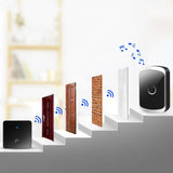 NNEDSZ Wireless Self-Generating Doorbell - 1 For 1 Offer - Black
