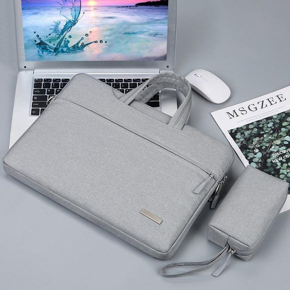 NNEDSZ 15.6 Inch Inner Bag with Power for Handbag and Laptop - Grey