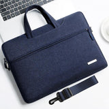 NNEDSZ 15.6 Inch Inner Bag with Shoulder Strap for Handbag or Laptop - Grey