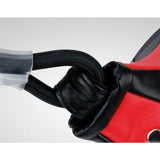 NNEDSZ Adult Hanging Speed Ball For Boxing Fitness - Free Punching Bag - Pear Shape Red & Black