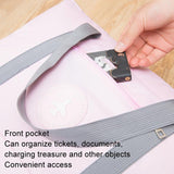 NNEDSZ Folding Travel Bag With Trolley Case For Luggage