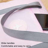 NNEDSZ Folding Travel Bag With Trolley Case For Luggage