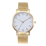 NNEDSZ Gold Luxury Women Watch