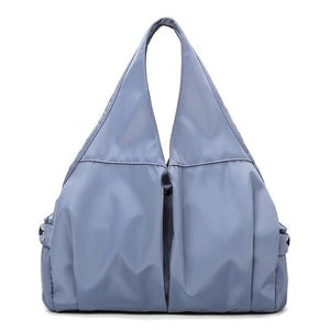 NNEDSZ Women Dry / Wet Gym Bag with Separation - no Code - Light Blue