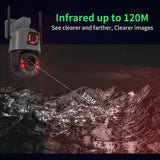 NNEDSZ Smart Dual Lens Wifi Dome Camera - Hd