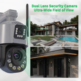 NNEDSZ Smart Dual Lens Wifi Dome Camera - Hd