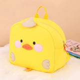 NNEDSZ Kids' Anti-lost School Bag - Secure & Stylish - Yellow Duck Trumpet