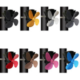 Thermodynamic Wall Mounted Fireplace Fan - no Magnets - Gray