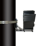 Thermodynamic Wall Mounted Fireplace Fan - no Magnets - Gray