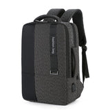 NNEDSZ Large-capacity Laptop Backpack with Usb Charging - Ideal for Business Commuters - Grey