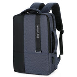 NNEDSZ Large-capacity Laptop Backpack with Usb Charging - Ideal for Business Commuters - Grey