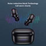 NNEDSZ Waterproof Mini Touch-Control Bluetooth Earphones With Noise Cancelling