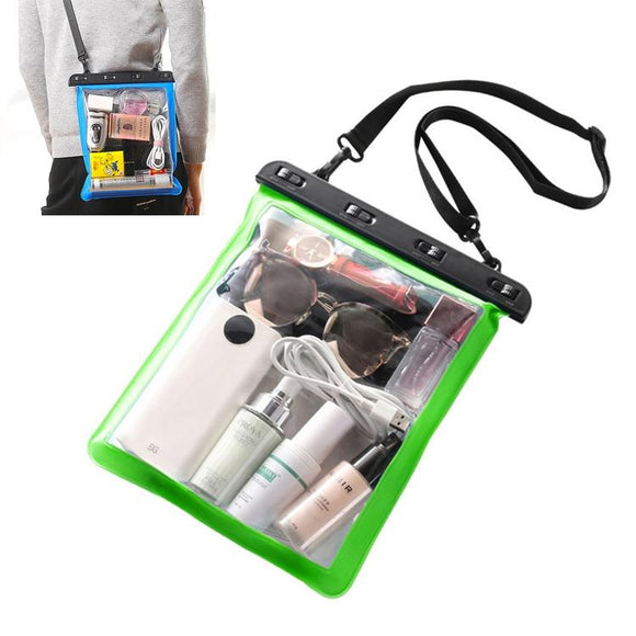 NNEDSZ Waterproof Single Shoulder Bag For Mobile Phone Small Objects Multipurpose Design - Green