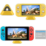 NNEDSZ 2-Pack Portable Triangle Charger For Nintendo Switch / Lite - Dynamic Green