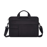 NNEDSZ 14.1-15.4 Inch Portable Laptop Shoulder Bag in Oxford Cloth & Nylon - Deep Space Gray