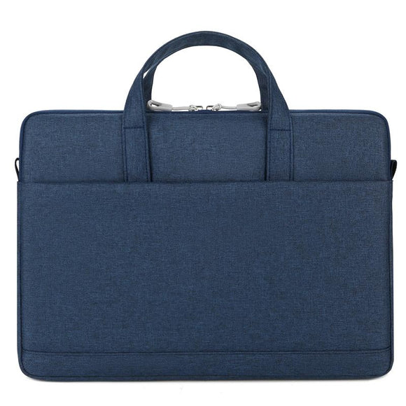 NNEDSZ 14 Inch Waterproof Oxford Laptop Handbag - P310 - Navy Blue