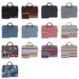 NNEDSZ 13.3 Inch Simple Business Laptop Bag With Liner - Ls-116 - Snowflake Nylon Gray