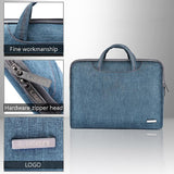 NNEDSZ 13.3 Inch Simple Business Laptop Bag With Liner - Ls-116 - Snowflake Nylon Gray