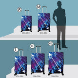Thick Elastic Luggage Cover for Outdoor Travel - Fits 22-24 Inches - T-019 - M (20-22 Inches)