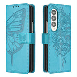 NNEDSZ Butterfly Embossed Leather Phone Case - Black