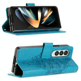 NNEDSZ Butterfly Embossed Leather Phone Case - Black