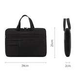 NNEDSZ 15.6 Inch Waterproof Laptop Handbag in Oxford Cloth - Navy Blue