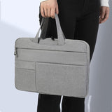 NNEDSZ 15.6 Inch Waterproof Laptop Handbag in Oxford Cloth - Navy Blue