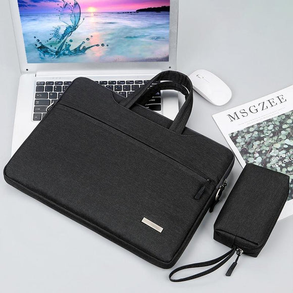 NNEDSZ 15.6 Inch Inner Bag with Power for Handbag and Laptop - Black