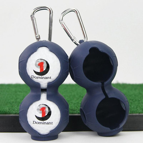 NNEDSZ 2-pack Golf Silicone Double-ball Protection Sleeves - Dark Blue