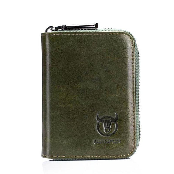 NNEDSZ Men'S Leather Card Holder Casual Driver License Wallet - Green